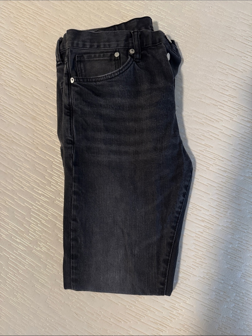 H&M Men's Slim Straight Jeans in Black
